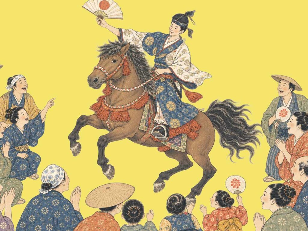 木曽馬演舞／Japanese Horse Performance